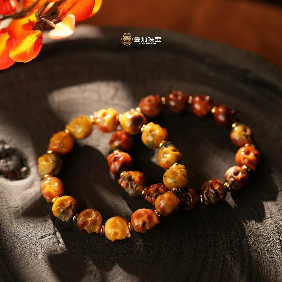 壹加火火|原创设计披得石呆呆手串多样性发其一