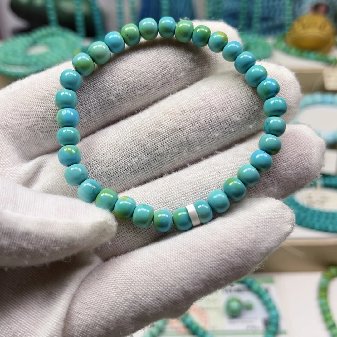绿松石未镶嵌手链
