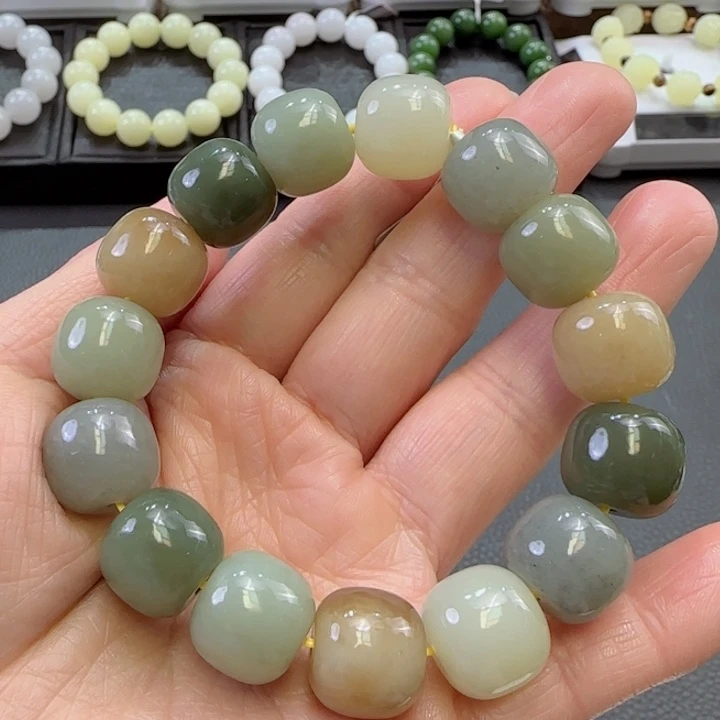 和田玉手链未镶嵌