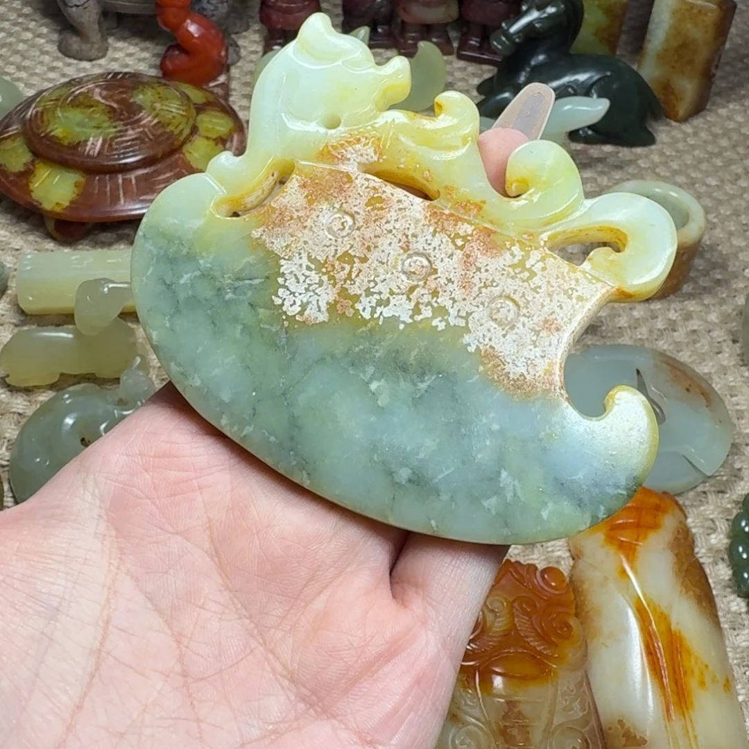 吊坠白玉菩提挂件