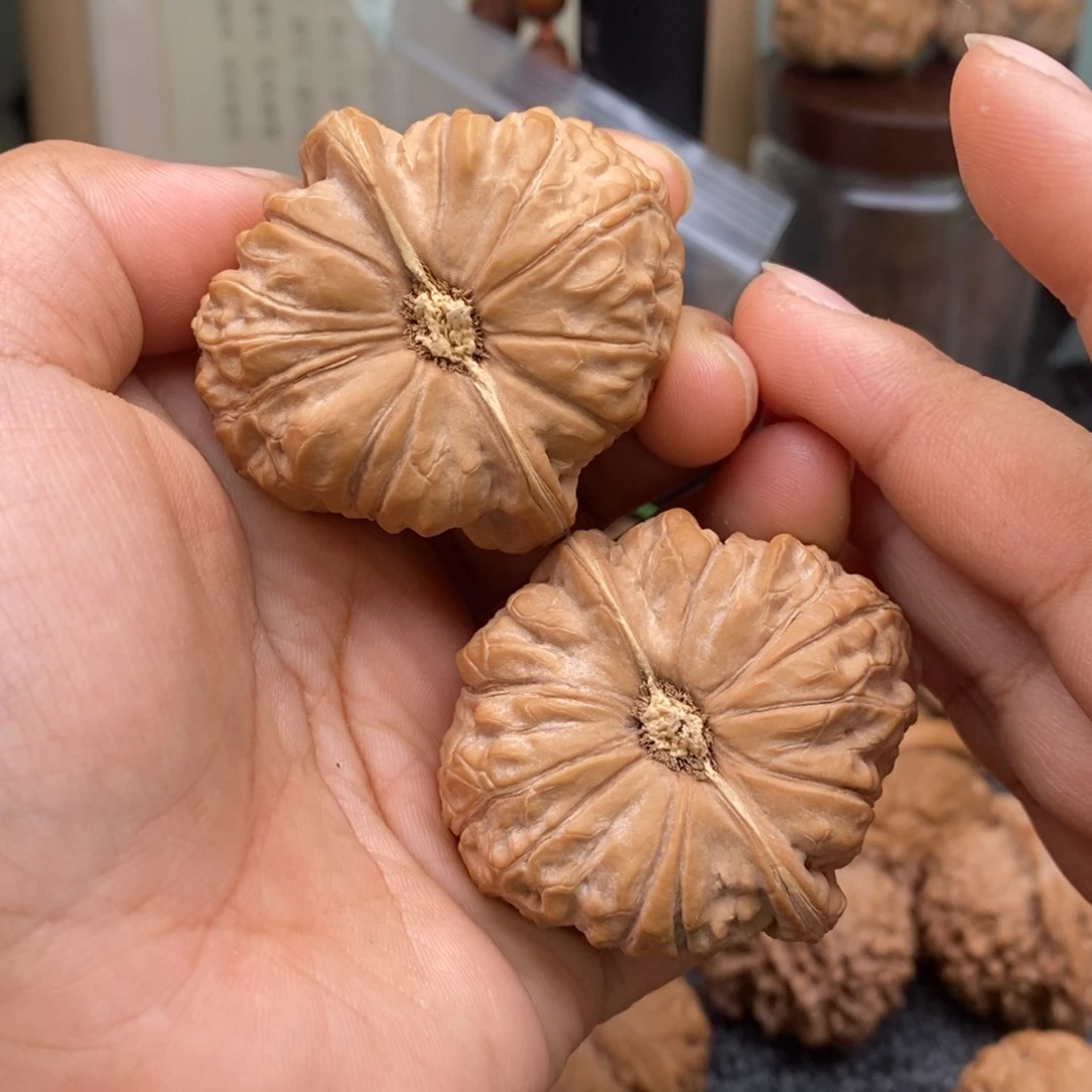 文玩核桃把件45南瓜