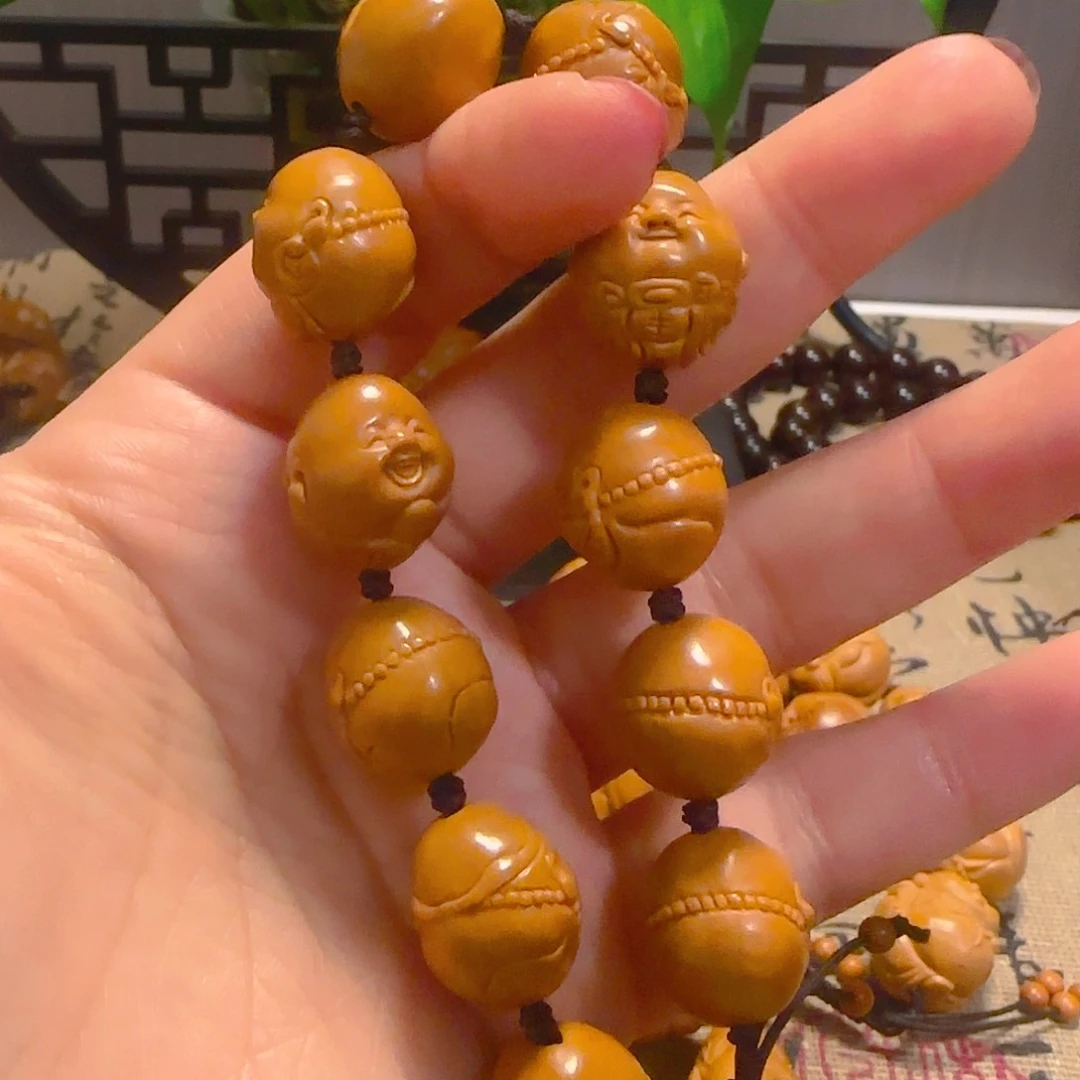 橄榄核手串/手链橄榄核雕社会小米勒