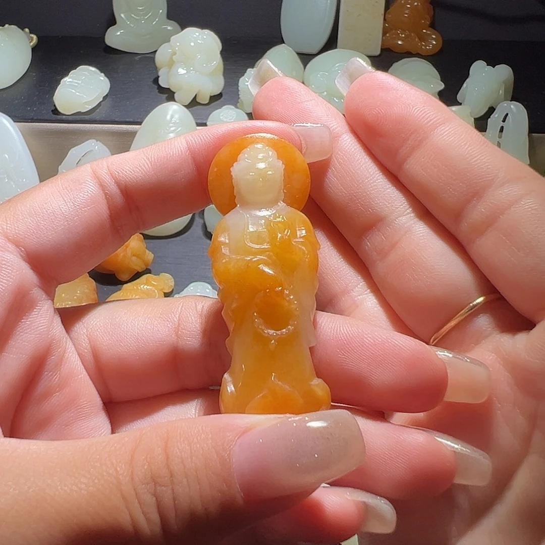 修***心颈饰未镶嵌和田玉