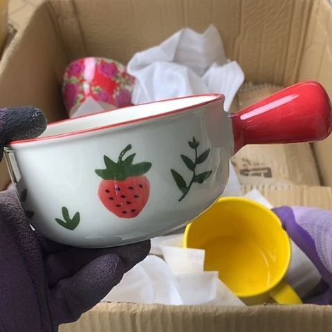 盘陶瓷制品满25拼单发货默认微瑕