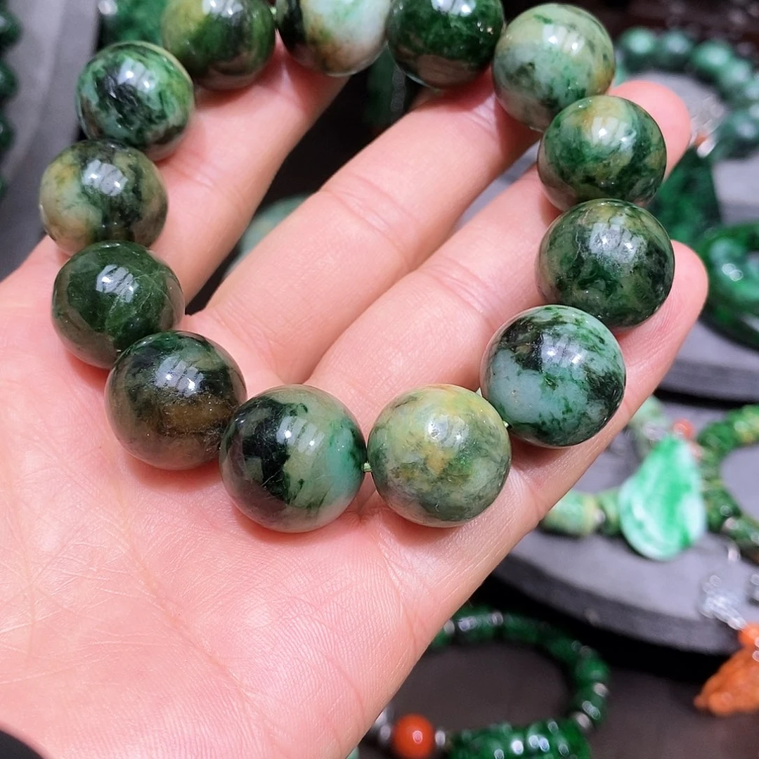 未镶嵌手链翡翠用****3漂亮美眉