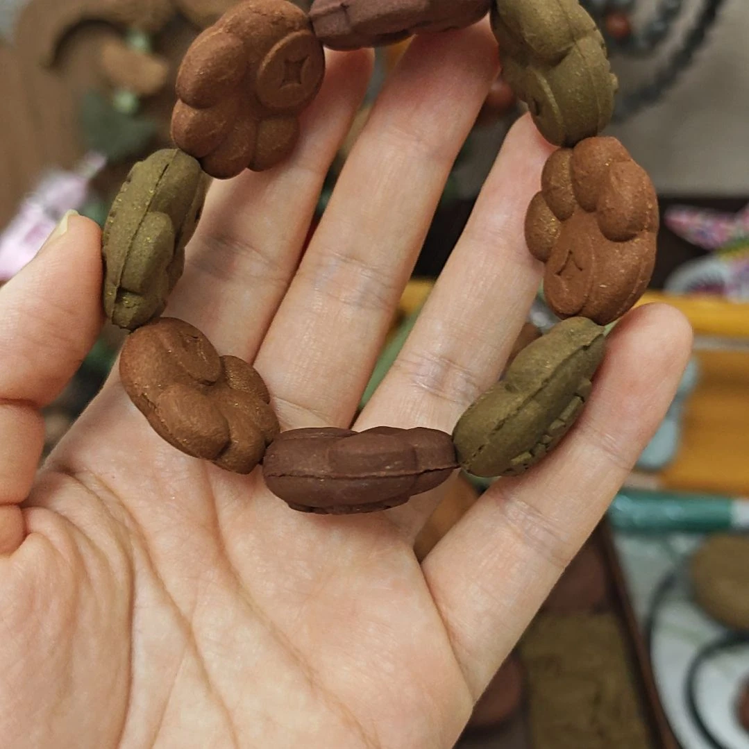 泥塑猫爪手串福利一串