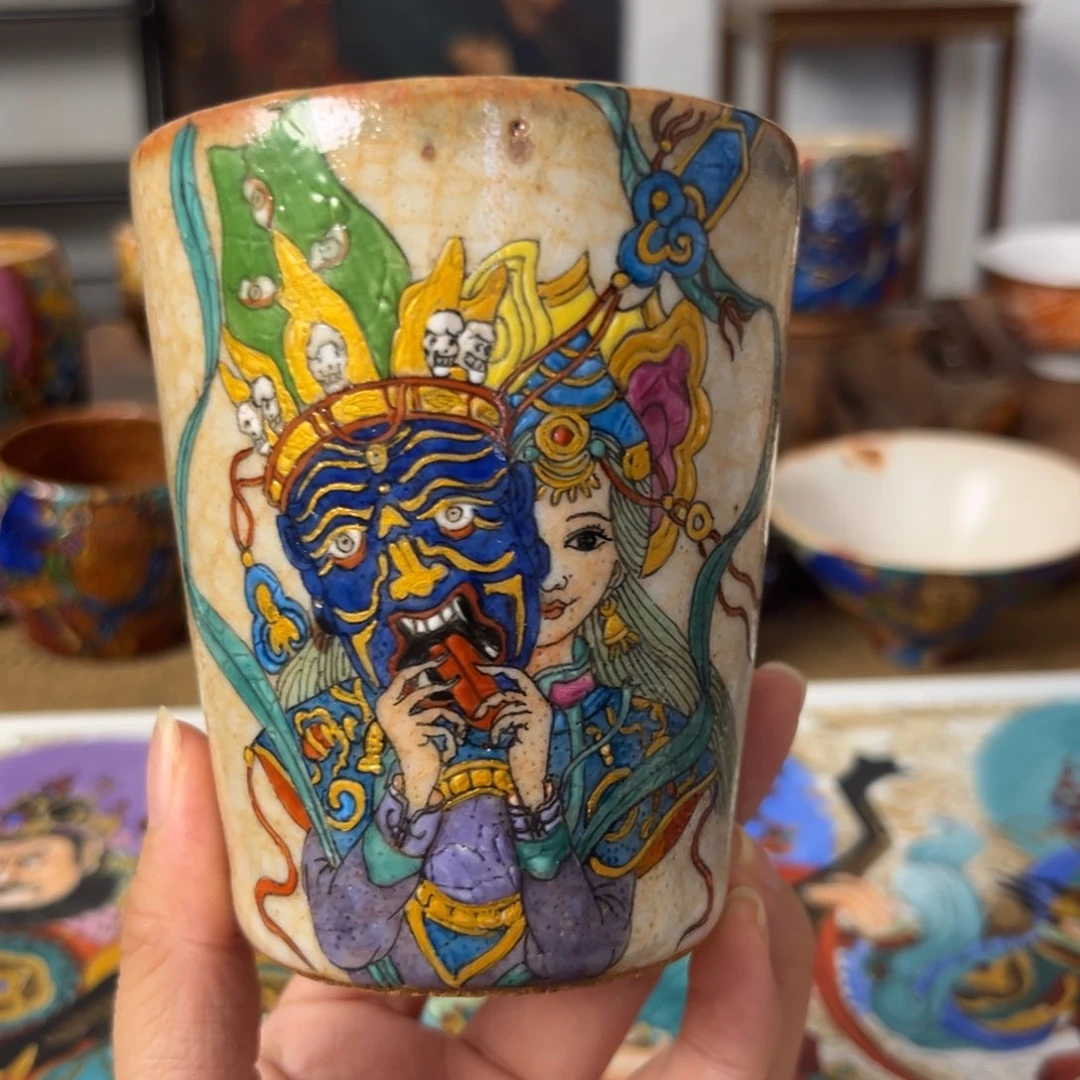 手绘扎基拉姆中可