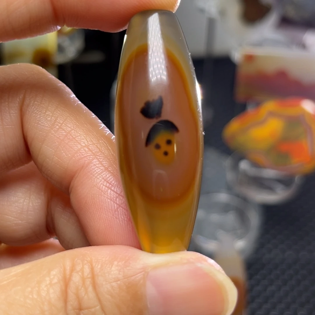 未镶嵌颈饰玛瑙/玉髓退***色