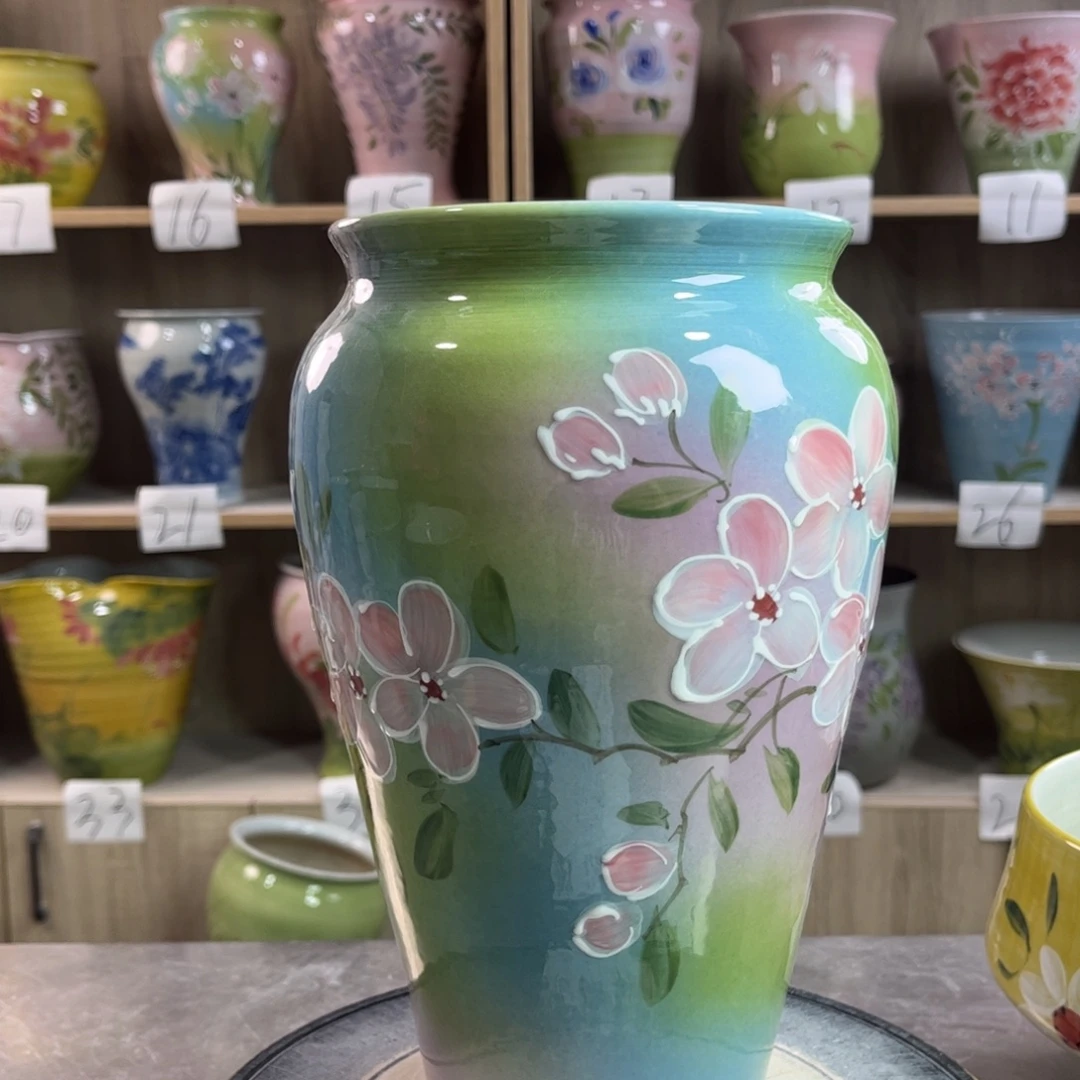 景德镇陶瓷花盆花盆