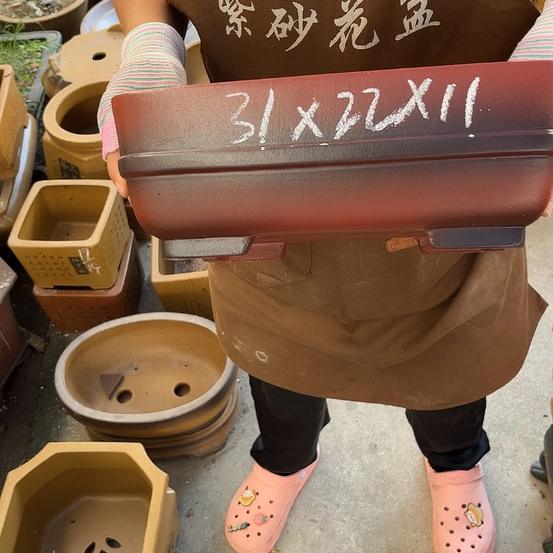 紫砂花盆盆景艺术