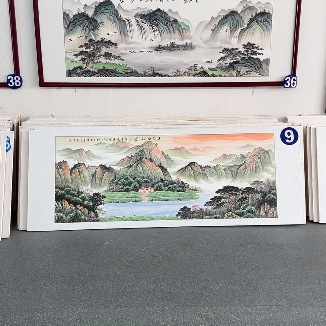 天***晚国画手绘保证假一罚万