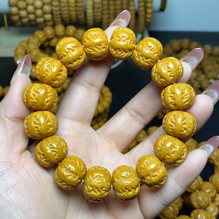 猴头核桃手串猴头