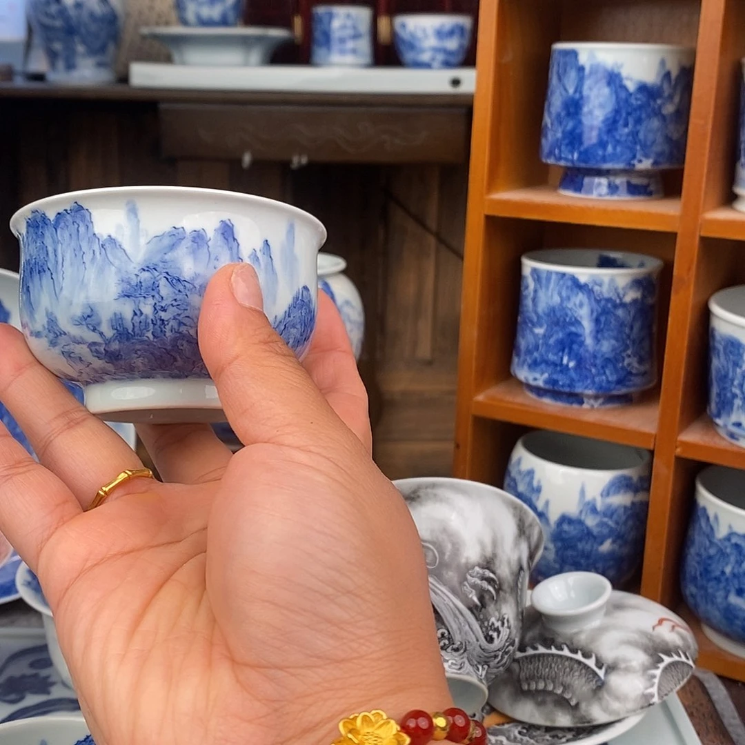 杯宋画山水 润锋窑 特价福利