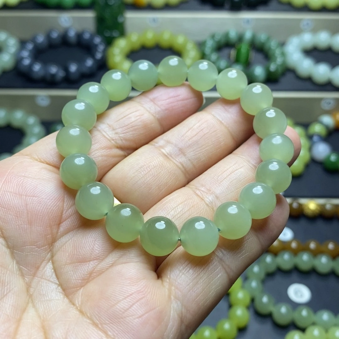 和田玉未镶嵌手串