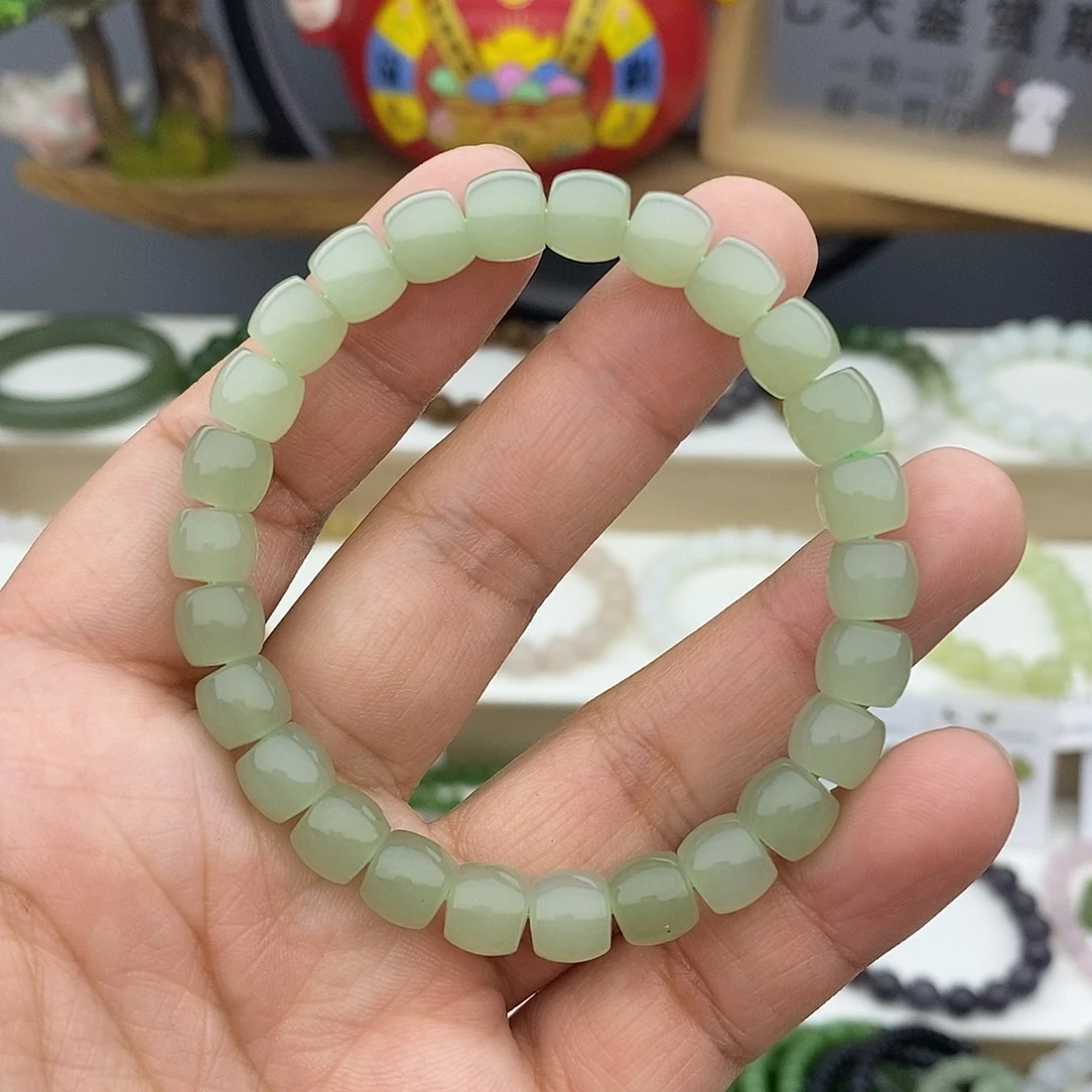 和田玉手链未镶嵌