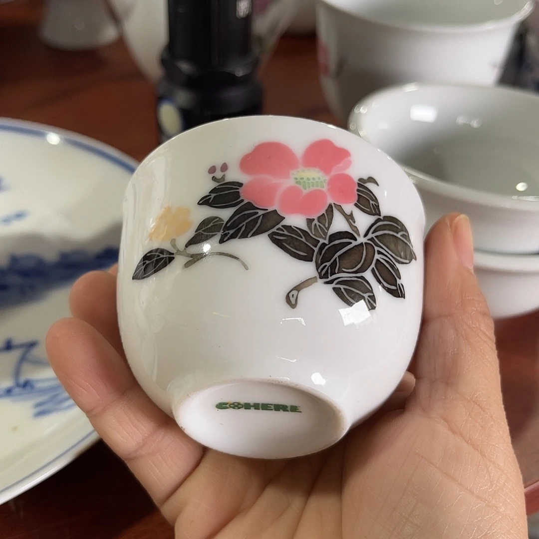 醴陵高温瓷老厂瓷福利微瑕手绘球泥