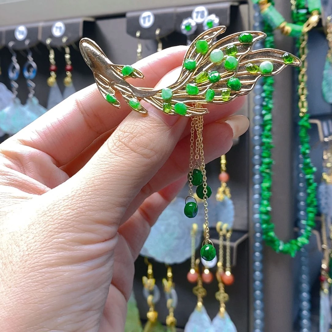 颈饰未镶嵌翡翠翡翠