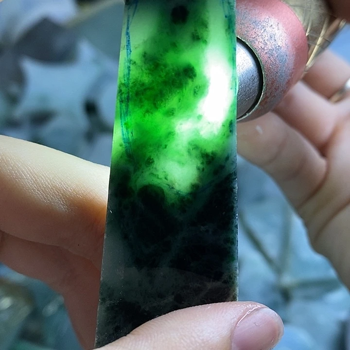 翡翠裸石纯天然翡翠