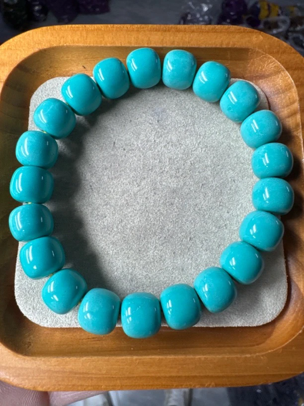 绿青色卡10m老型手串2011