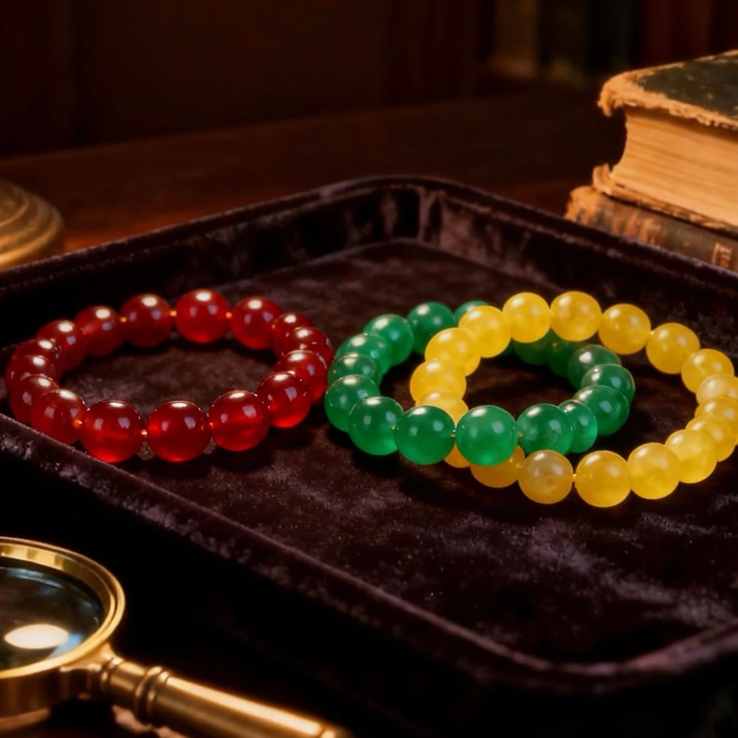 新中式红玛瑙手串项链精美