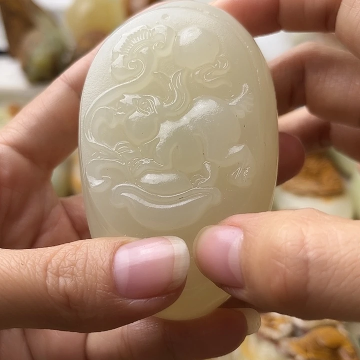 石材古青石不退换兔