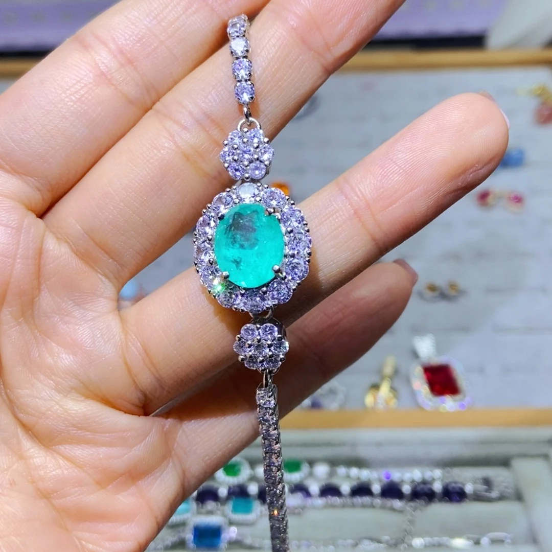 银S925镶嵌耳饰紫晶