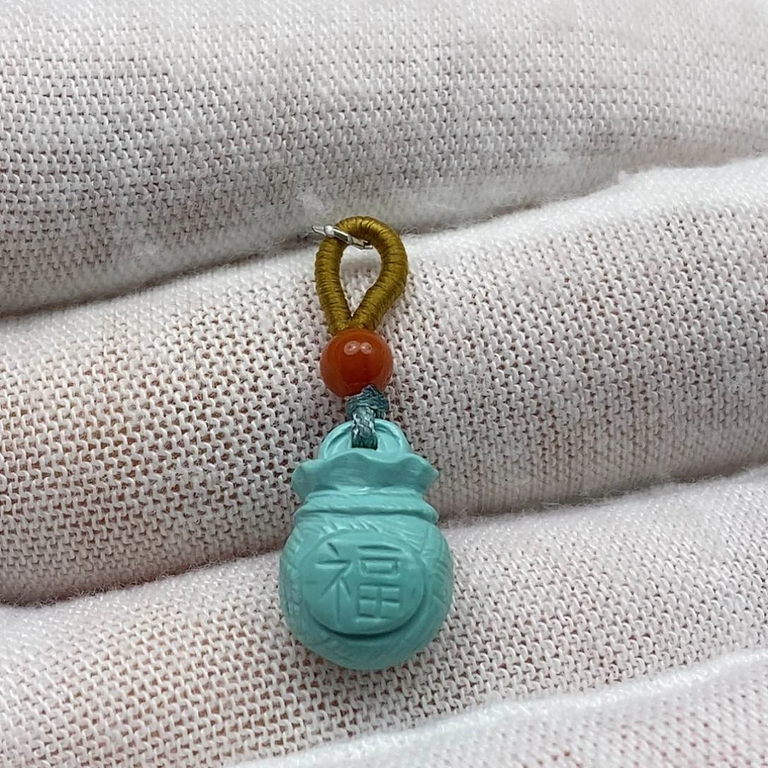 绿松石未镶嵌配饰