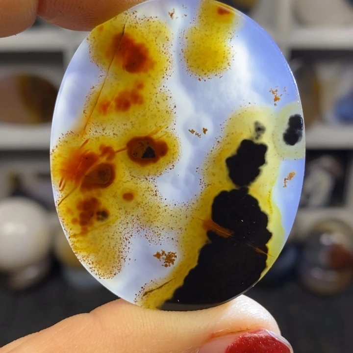 玛瑙/玉髓未镶嵌颈饰