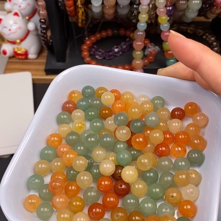 玛瑙/玉髓未镶嵌金丝玉