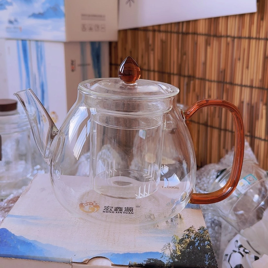 高硼硅玻璃茶水分离款瑕疵H105红07