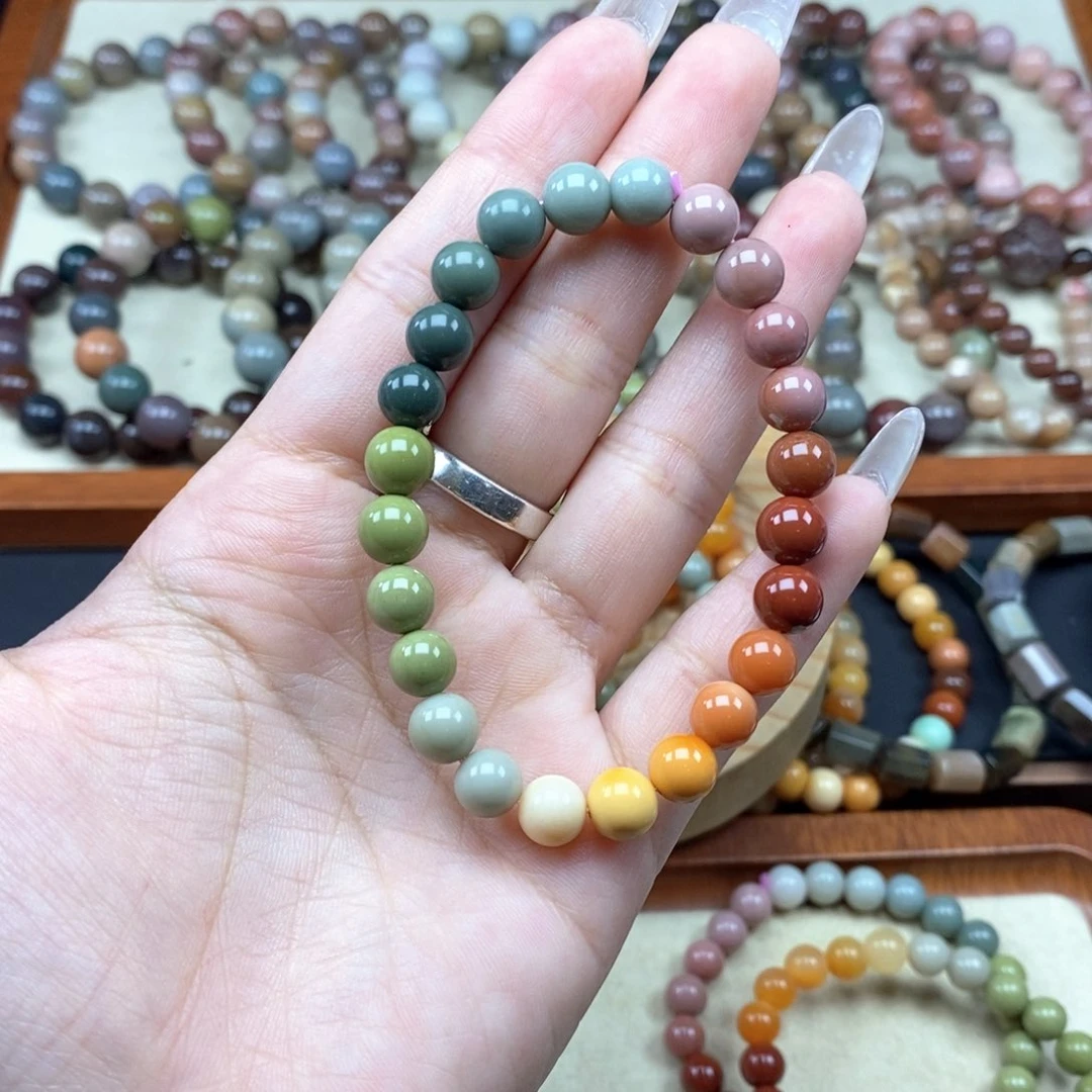 石英质玉手链未镶嵌饭*