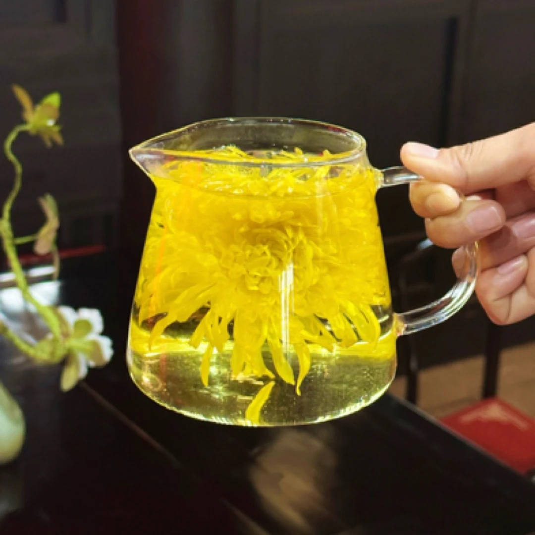 【独立包装】正宗黄山金丝皇菊农家柴烘制一朵一杯菊花茶耐泡花