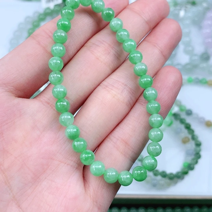 未镶嵌手链翡翠翡翠