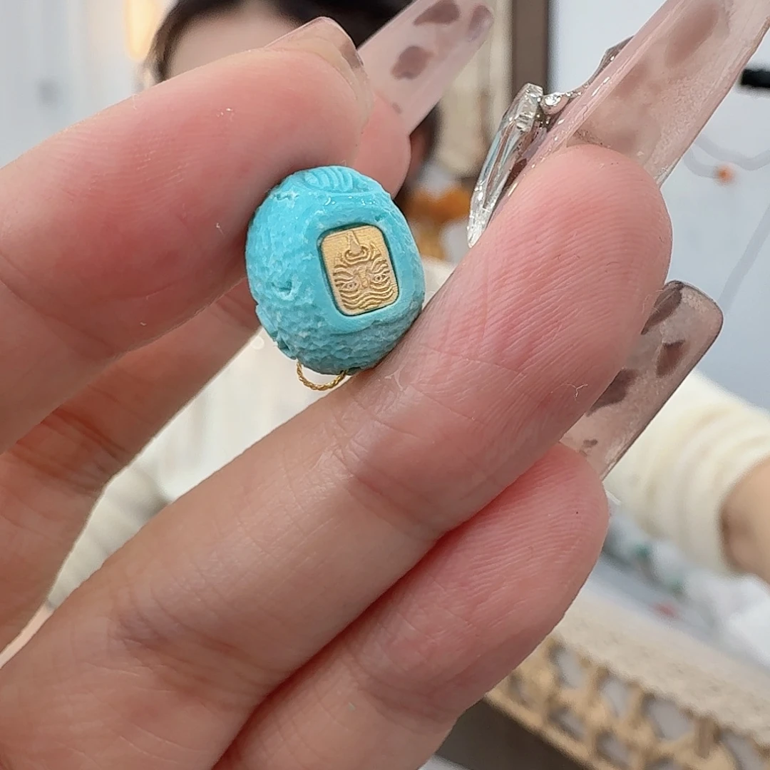绿松石未镶嵌珠宝半成品