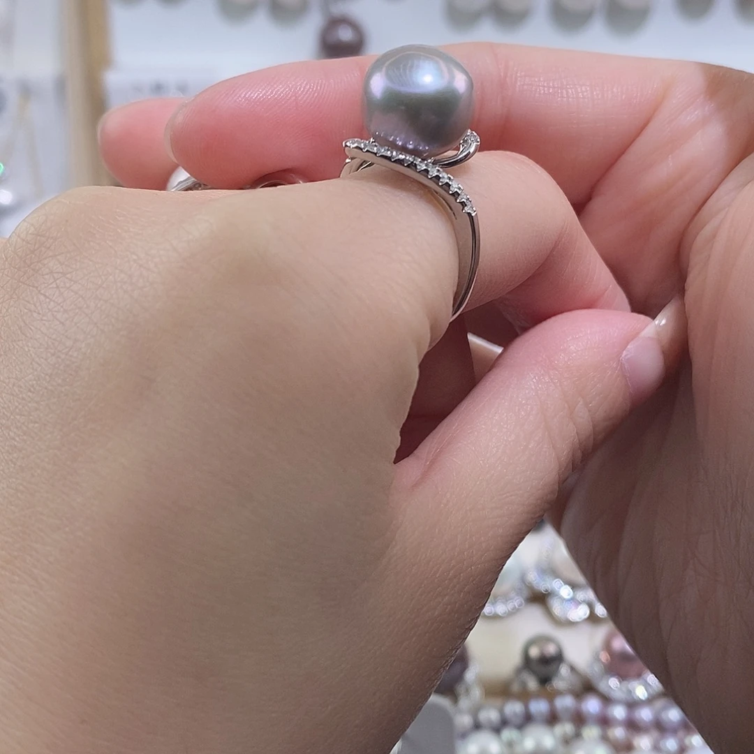 淡水珍珠未镶嵌戒指11.7w