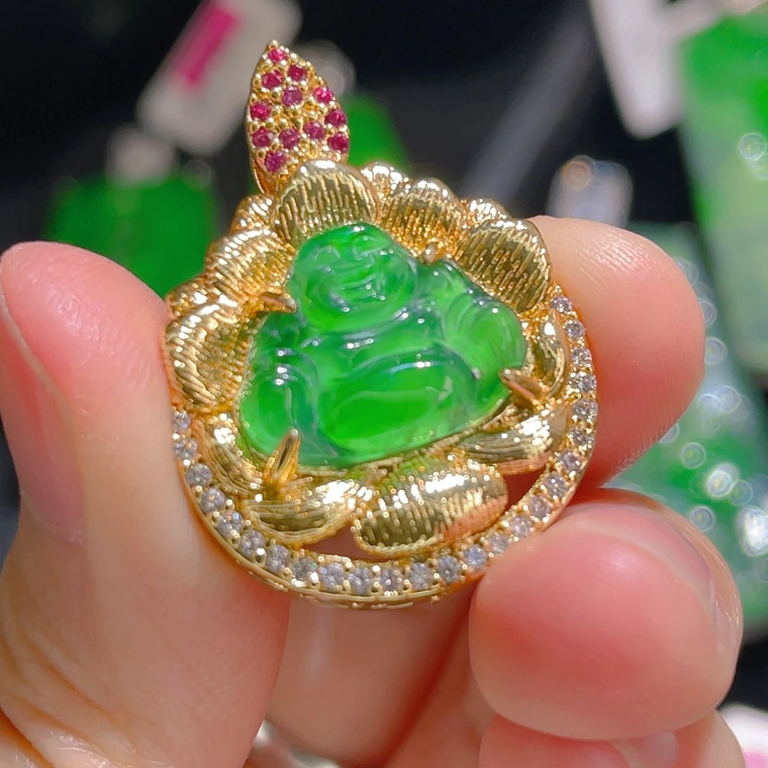 翡翠吊坠(不含链)未镶嵌