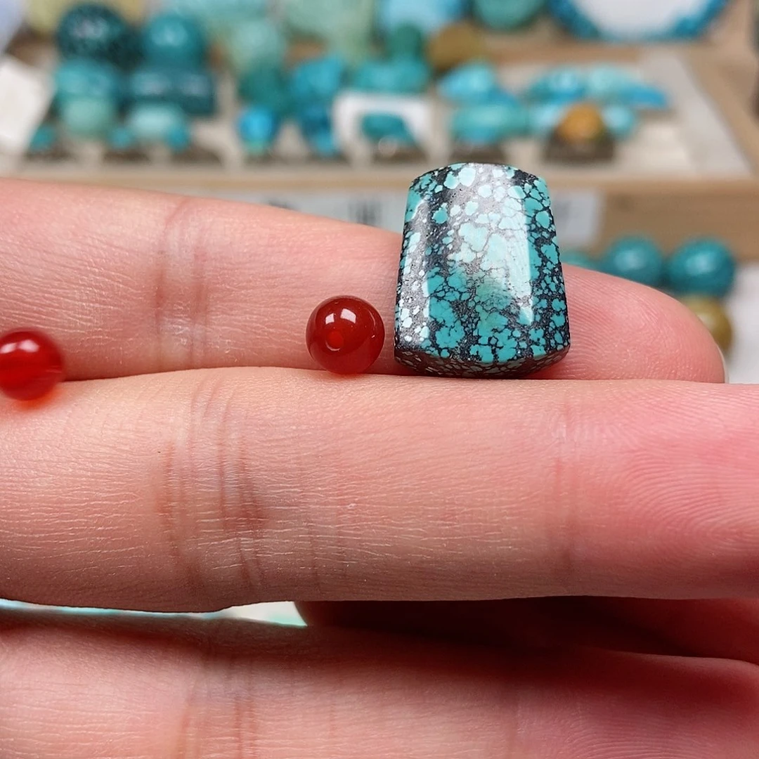 未镶嵌南红玛瑙珠宝半成品