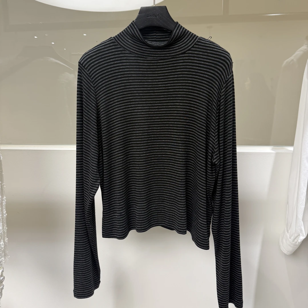 【毛毛家】韩国东大门正品条纹打底衫～No退换～