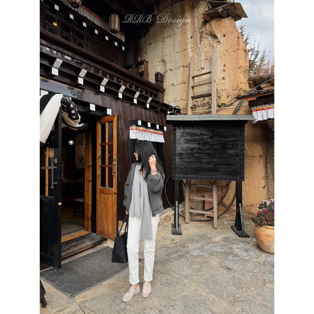 RRB Design「暖冬神裤」加厚加绒棉保暖百搭高弹修身小脚裤