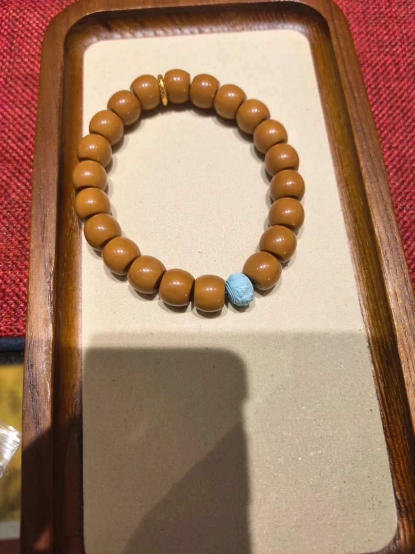 天然猴头核桃手串