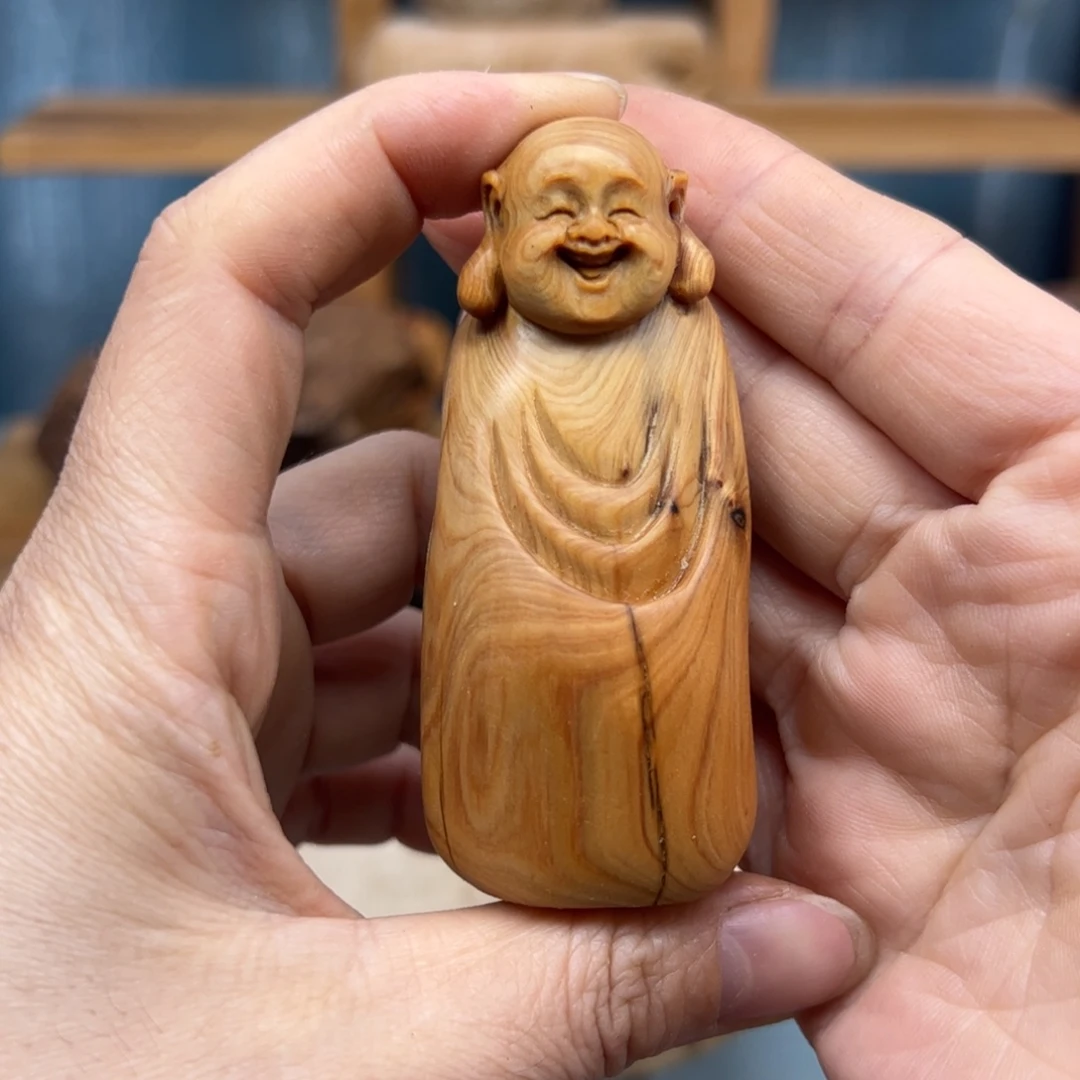 柏木崖柏木摆件手把件
