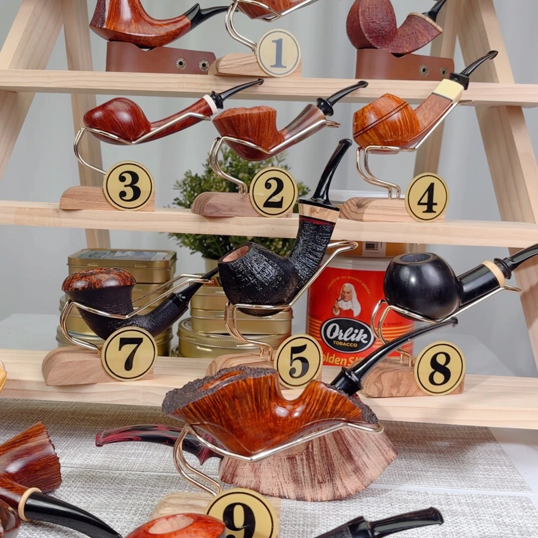 末***央精品石楠木手工烟斗