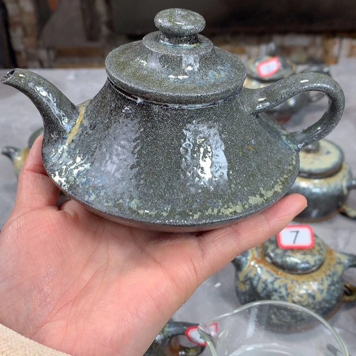 紫砂茶壶黄*江紫泥制作工艺