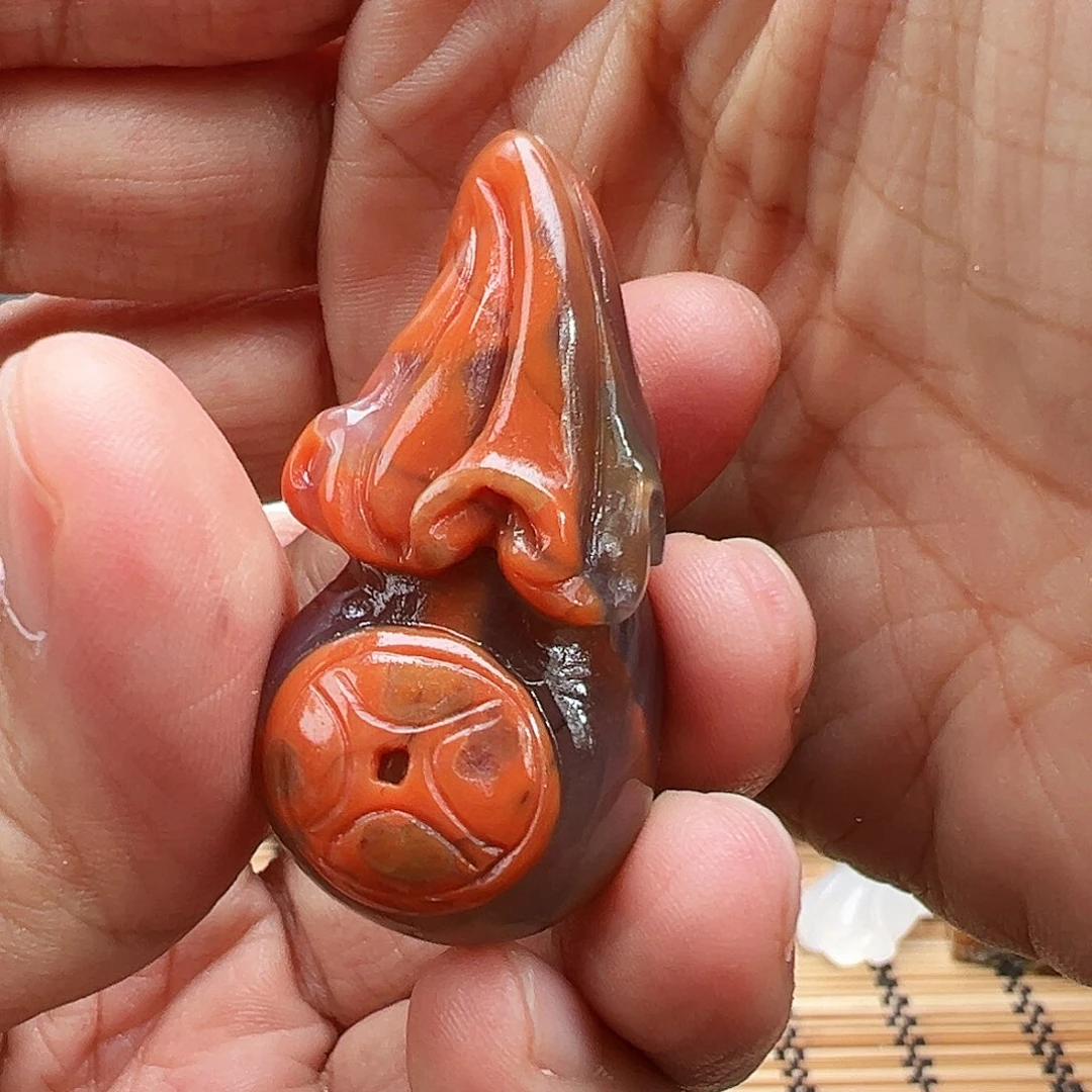 未镶嵌玛瑙/玉髓珠宝半成品