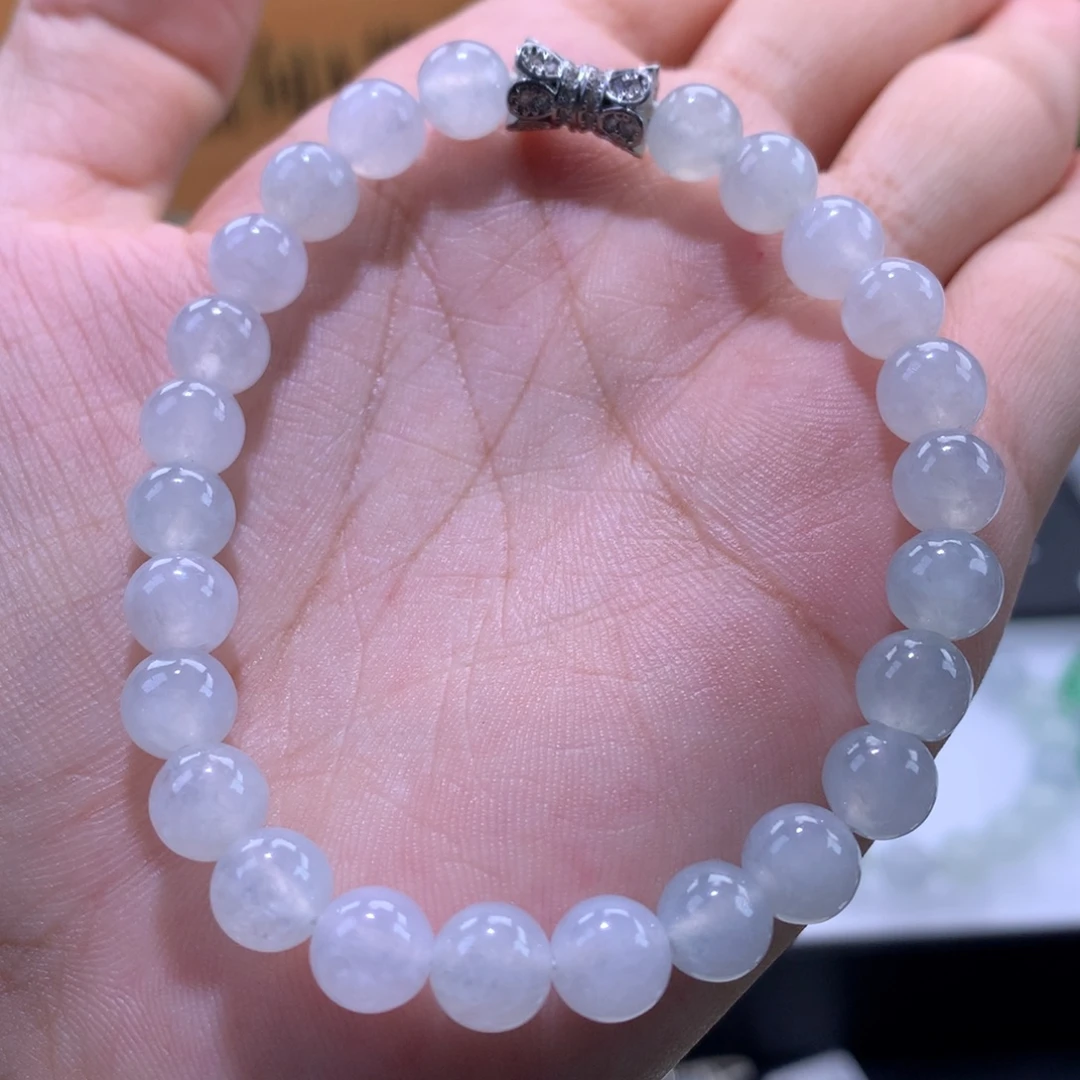 翡翠未镶嵌手链卡7