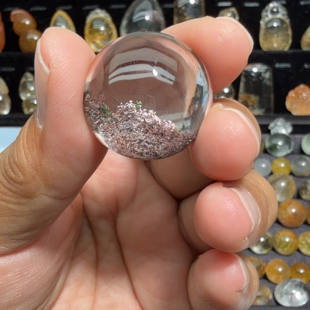 卡***粒颈饰水晶未镶嵌水晶