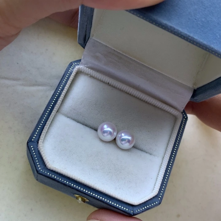 18K金镶嵌淡水珍珠耳饰章****-