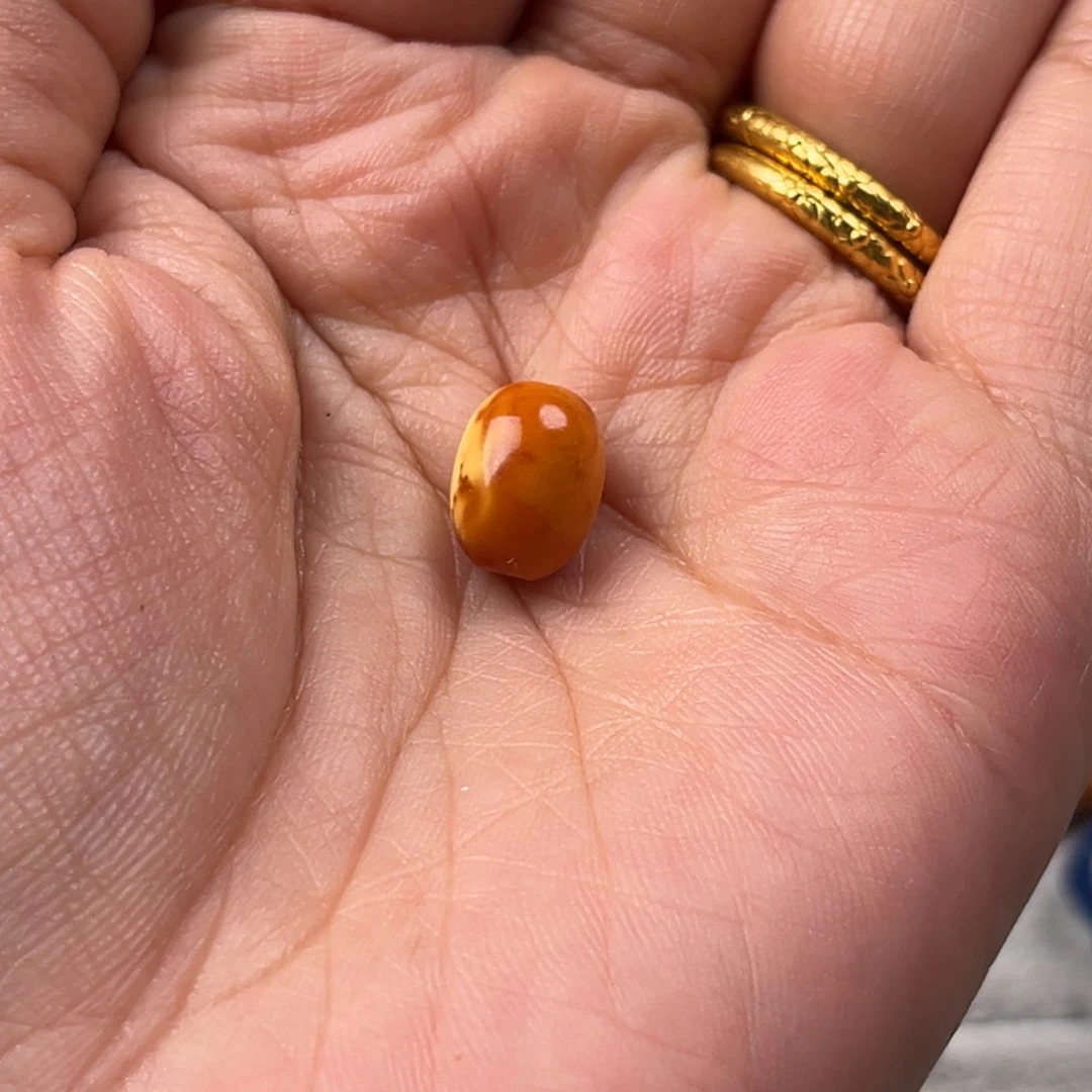 M***e蜜蜡未镶嵌颈饰老蜜蜡