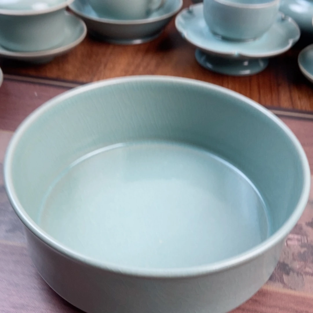 摆件原产地原矿汝瓷～茶器