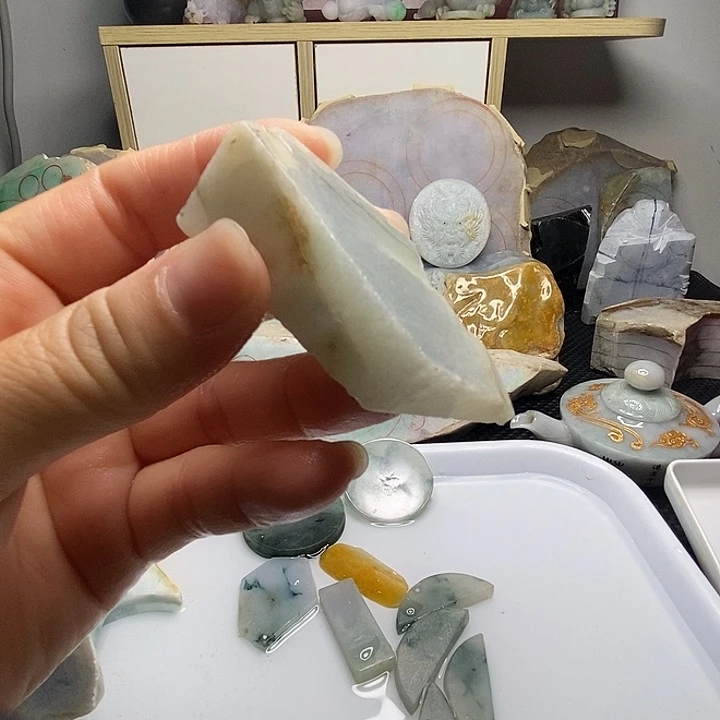 翡翠散珠缅甸翡翠112